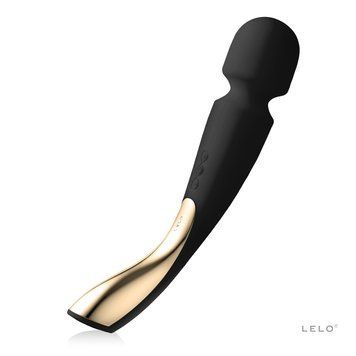 Вібромасажер LELO Smart Wand 2 Medium Black SO8097 фото - купити в секс-шопі Чорний Кролик