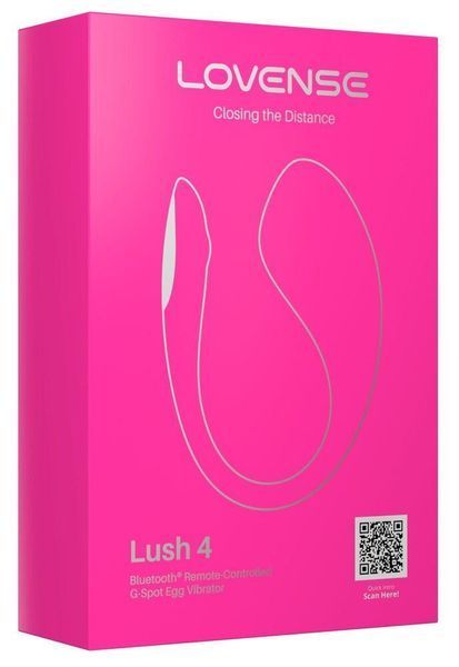 Смарт вібратор Lovense Lush 4 540101 фото - купити в секс-шопі Чорний Кролик