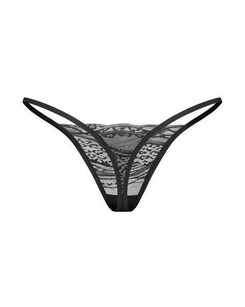 Набір трусиків Obsessive Clara 2-pack thong 2XL/3XL SX3560 фото - купити в секс-шопі Чорний Кролик