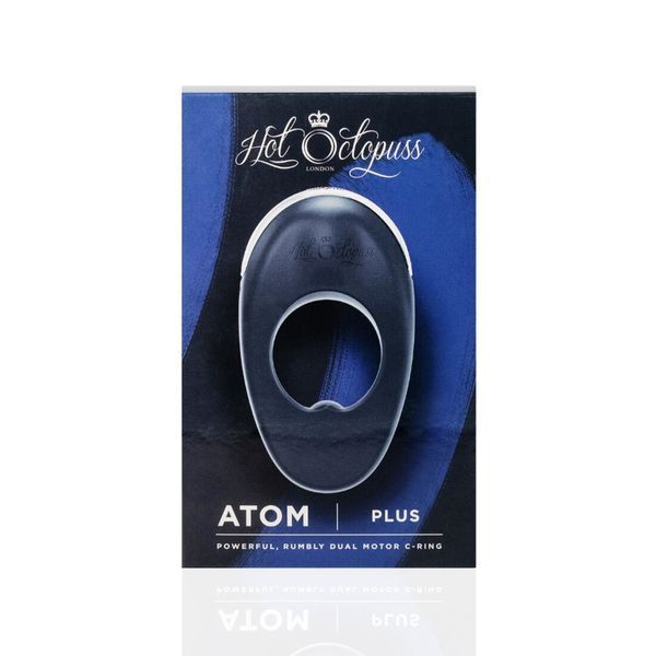 Ерекційне віброкільце Hot Octopuss ATOM PLUS, 2 мотори SO8725 фото - купити в секс-шопі Чорний Кролик