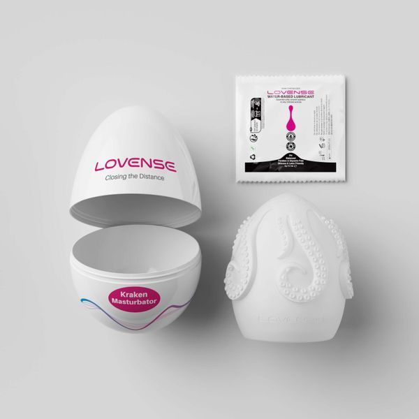 Набір мастурбаторів-яєць Lovense Kraken masturbator egg box, 6 штук, різна текстура SO8980 фото - купити в секс-шопі Чорний Кролик
