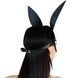 Шкіряна маска Зайчика Art of Sex - Bunny mask, колір Чорний SO9644 фото 2