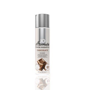 Натуральна масажна олія System JO Aromatix &mdash; Massage Oil &mdash; Chocolate 120 мл SO6767 фото - купити в секс-шопі Чорний Кролик