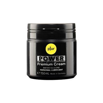 Густа змазка для фістингу та анального сексу pjur POWER Premium Cream 150 мл на гібридній основі PJ10290 фото - купити в секс-шопі Чорний Кролик
