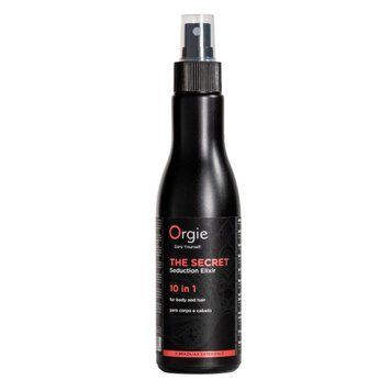 Лосьйон з феромонами для тіла та волосся Orgie &ndash; The Secret Seduction Elixir 10 in 1 (200 мл), для неї SX1557 фото - купити в секс-шопі Чорний Кролик