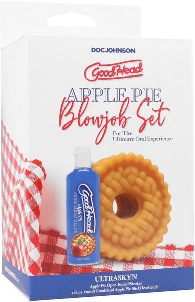 Набір для мінету Doc Johnson GoodHead Apple Pie Blowjob Set SX4417 фото - купити в секс-шопі Чорний Кролик
