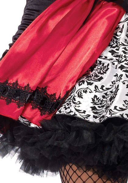 Еротичний костюм Червоної шапочки Leg Avenue Gothic Red Riding Hood XL, сукня, накидка SO9125 фото - купити в секс-шопі Чорний Кролик