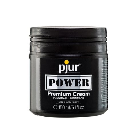 Густа змазка для фістингу та анального сексу pjur POWER Premium Cream 150 мл на гібридній основі PJ10290 фото - купити в секс-шопі Чорний Кролик