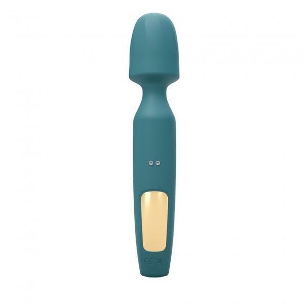 Вібромасажер з двома насадками Love To Love R-EVOLUTION TEAL ME, гнучка головка SO3823 фото - купити в секс-шопі Чорний Кролик