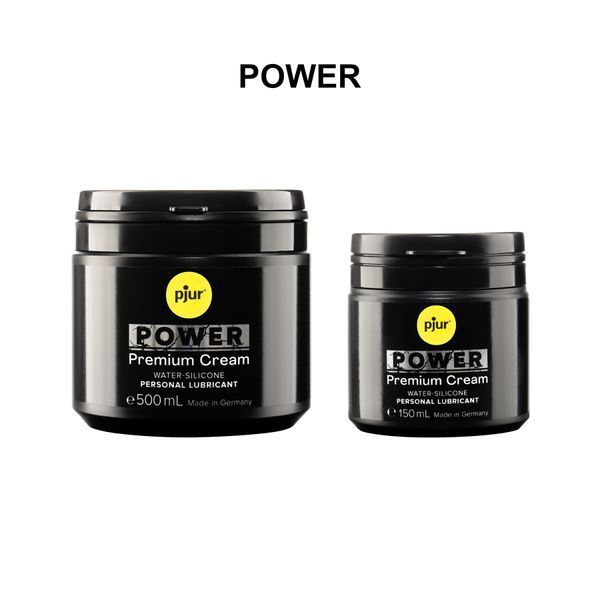 Густа змазка для фістингу та анального сексу pjur POWER Premium Cream 150 мл на гібридній основі PJ10290 фото - купити в секс-шопі Чорний Кролик