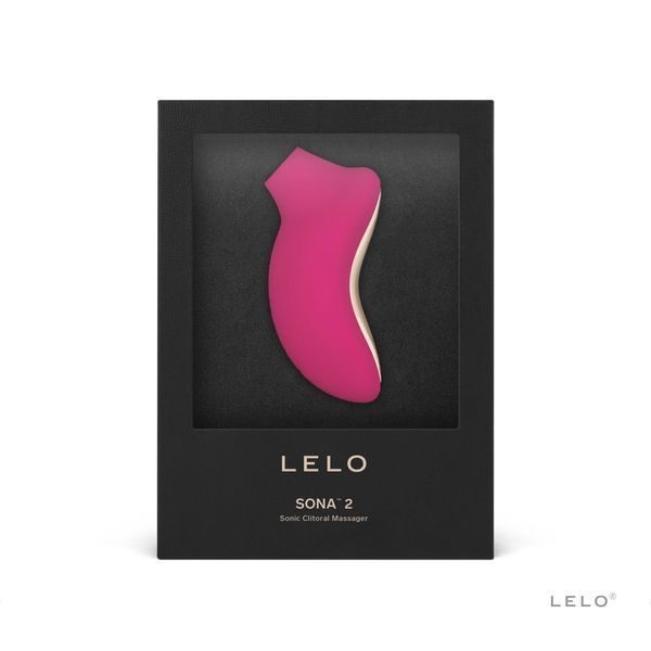 Звуковий стимулятор клітора LELO SONA 2 Cerise, 12 режимів SO8101 фото - купити в секс-шопі Чорний Кролик