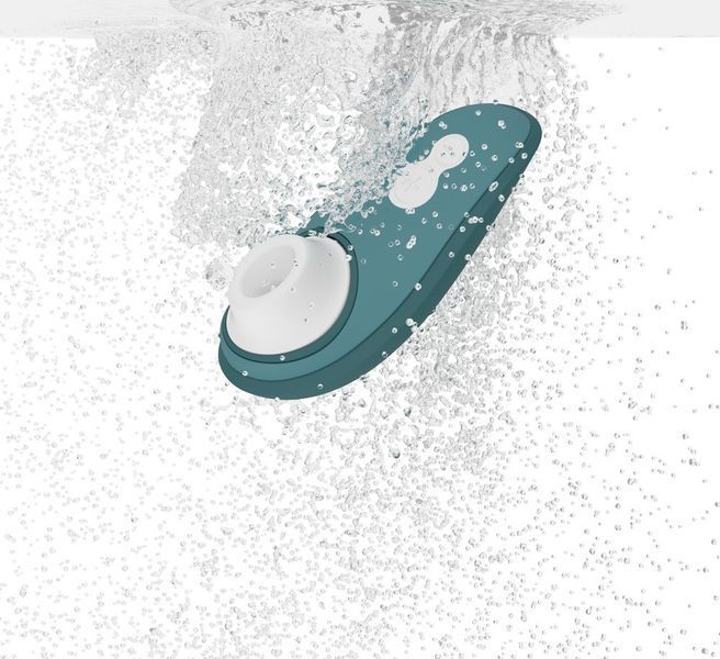 Вакуумний стимулятор Womanizer Liberty 2 (Dark Petrol) 400951 фото - купити в секс-шопі Чорний Кролик