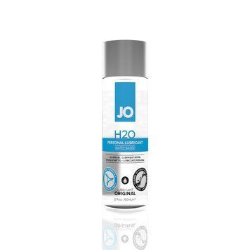 Змазка на водній основі JO H2O ORIGINAL (60 мл) оліїста і гладенька, рослинний гліцерин SO1447 фото - купити в секс-шопі Чорний Кролик