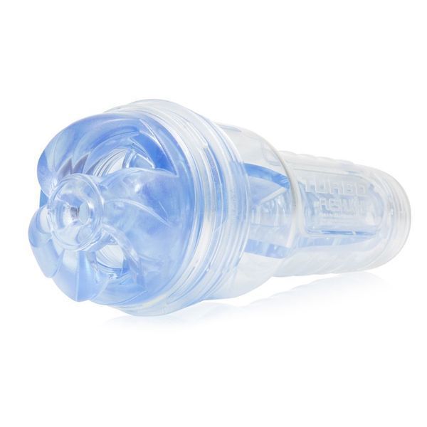 Мастурбатор Fleshlight Turbo Thrust Blue Ice (імітатор мінету) F11192 фото - купити в секс-шопі Чорний Кролик