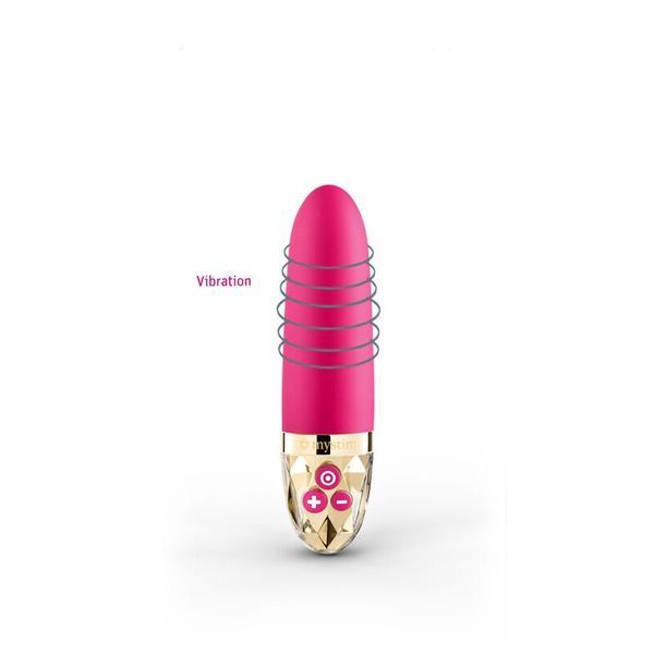Вібратор Mystim Sleak Freak Pink, 8 режимів, внутрішня та зовнішня стимуляція SO8140 фото - купити в секс-шопі Чорний Кролик