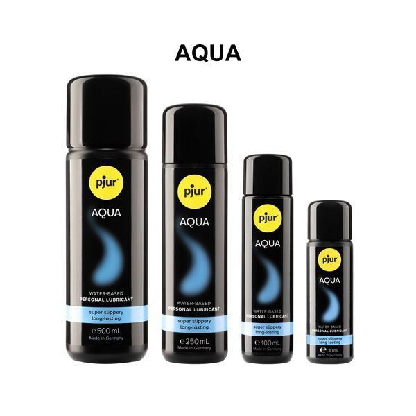 Лубрикант на водній основі pjur Aqua 30 мл, ефект оксамитової шкіри без прилипання PJ10330 фото - купити в секс-шопі Чорний Кролик