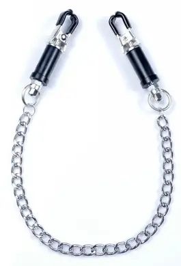 Затискачі для сосків Fetish Boss Series - №12 Exclusive Nipple Clamps, BS6100020 BS6100020 фото - купити в секс-шопі Чорний Кролик