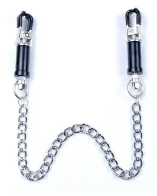 Затискачі для сосків Fetish Boss Series - №12 Exclusive Nipple Clamps, BS6100020 BS6100020 фото - купити в секс-шопі Чорний Кролик