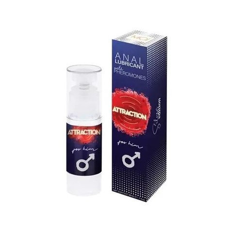 Анальний лубрикант з феромонами для чоловіків Mai - Attraction Anal Lubricant with pheromones for Him, 50 ml LT2387 фото - купити в секс-шопі Чорний Кролик