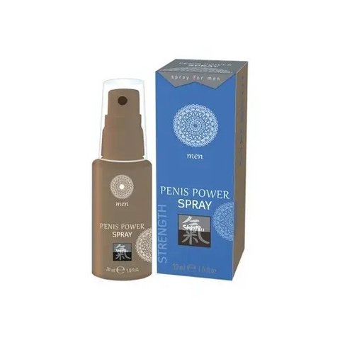 Спрей стимулюючий для чоловіків SHIATSU Power Spray ( 30 ml ) 67302 фото - купити в секс-шопі Чорний Кролик