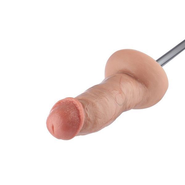 Гіперреалістичний фалоімітатор для секс-машин Hismith Hyper Realistic Silicone Dildo, KlicLok SO6213 фото - купити в секс-шопі Чорний Кролик