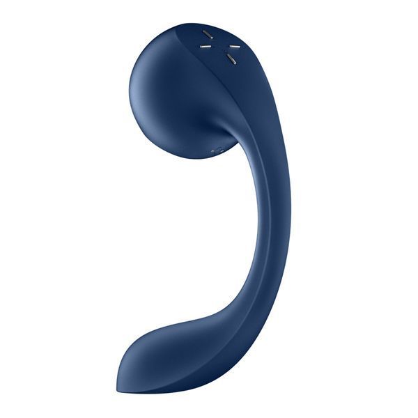 Смарт-стимулятор точки G + вакуумний стимулятор клітора Satisfyer Pro+ Wave 4 Connect App SX2171 фото - купити в секс-шопі Чорний Кролик