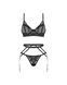 Комплект Obsessive Euridia 3-pcs set M/L SX3587 фото 2