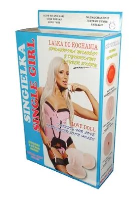 Надувна лялька "Singielka" із вставкою із кібершкіри. BS2600018 BS2600018 фото