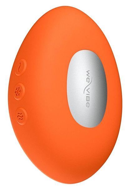 Вібратор для ігор з температурою We-Vibe Temp (Tangerine) 401128 фото - купити в секс-шопі Чорний Кролик