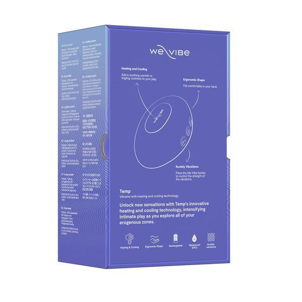 Вібратор We-Vibe Temp Lavender Blue SX3857 фото - купити в секс-шопі Чорний Кролик