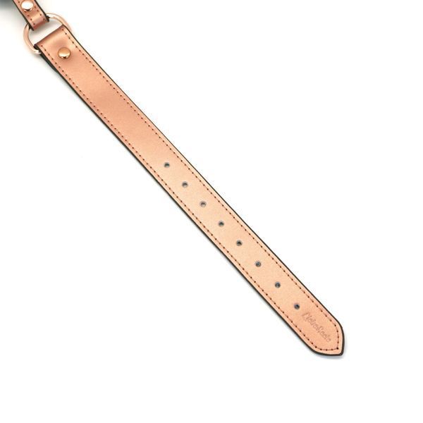 Кляп Liebe Seele Rose Gold Memory Ball Gag SO9493 фото - купити в секс-шопі Чорний Кролик