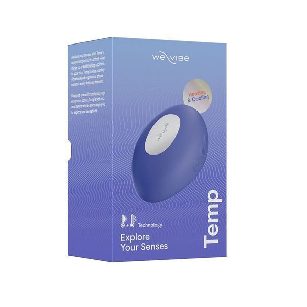 Вібратор We-Vibe Temp Lavender Blue SX3857 фото - купити в секс-шопі Чорний Кролик
