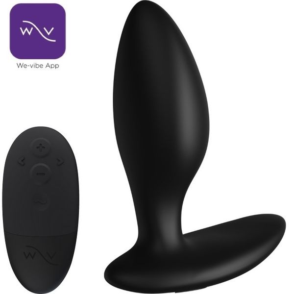 Анальна пробка з вібро We-vibe Ditto+ (Black) 430410 фото - купити в секс-шопі Чорний Кролик