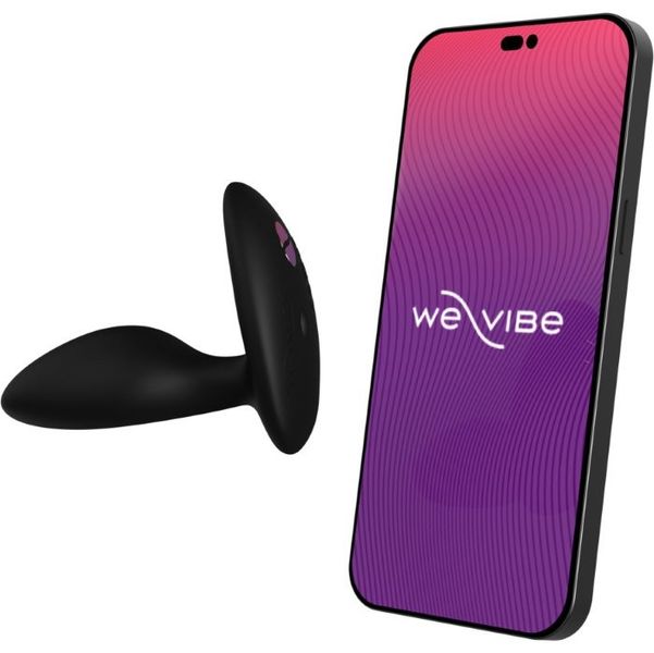 Анальна пробка з вібро We-vibe Ditto+ (Black) 430410 фото - купити в секс-шопі Чорний Кролик