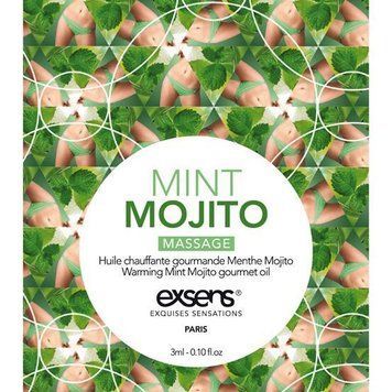 Пробник массажної олії EXSENS Mojito 3мл SO2376 фото - купити в секс-шопі Чорний Кролик