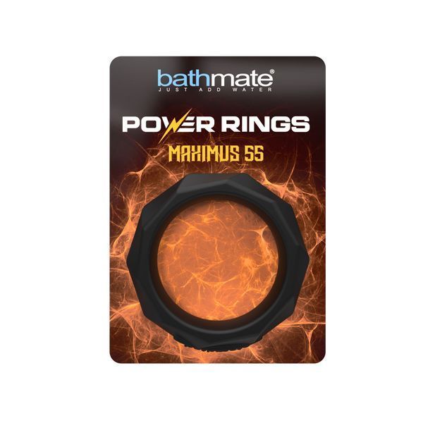 Ерекційне кільце Bathmate Maximus Power Ring 55mm SO7498 фото - купити в секс-шопі Чорний Кролик