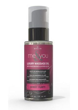 Масажна олія Sensuva Me&You - Berry Flirty (Wild Berries) 59 мл SO9836 фото - купити в секс-шопі Чорний Кролик