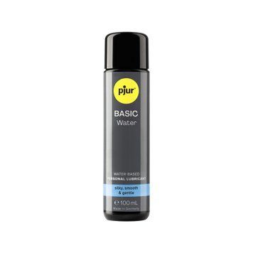 Змазка на водній основі pjur Basic waterbased 100 мл, ідеальна для новачків, найкраща ціна/якість PJ10410 фото - купити в секс-шопі Чорний Кролик