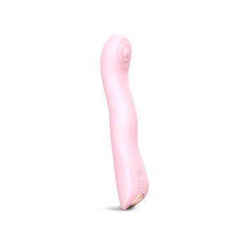 Вібратор Love To Love SWAP - BABY PINK, з пульсівною перлиною для точки G, 3 мотори, гнеться SO7386 фото - купити в секс-шопі Чорний Кролик
