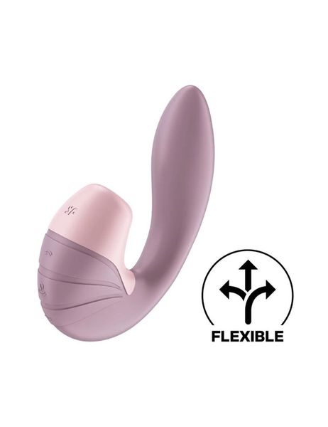 Вакуумний вібратор Satisfyer Supernova Old Rose, 2 положення ствола SO6108 фото - купити в секс-шопі Чорний Кролик