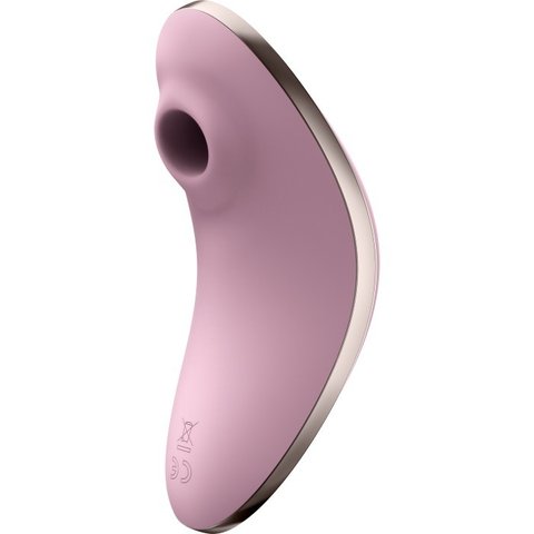 Вакуумний вібратор Satisfyer Vulva Lover 1 (Violet) 400912 фото - купити в секс-шопі Чорний Кролик