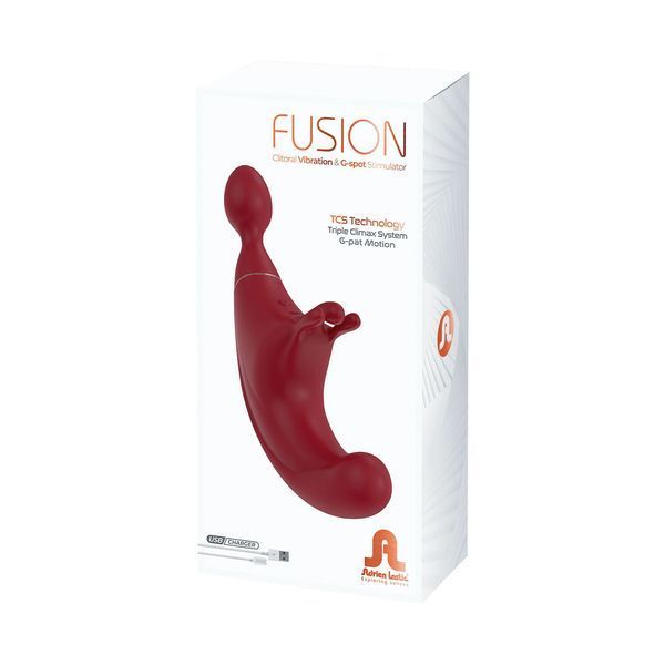 Супервібромасажер 3в1 Adrien Lastic Fusion, вібрації та пульсівний кінчик SO6335 фото - купити в секс-шопі Чорний Кролик
