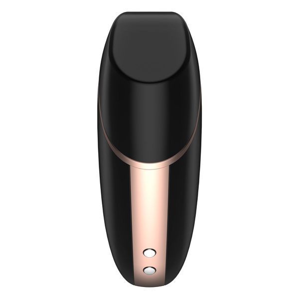 Вакуумний кліторальний стимулятор Satisfyer Love Triangle Black з керуванням через інтернет SO3894 фото - купити в секс-шопі Чорний Кролик