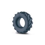 Ерекційне кільце-шина Boners Tire Cock Ring &ndash; Grey, внутрішній діаметр 2,5 см SO8848 фото - купити в секс-шопі Чорний Кролик