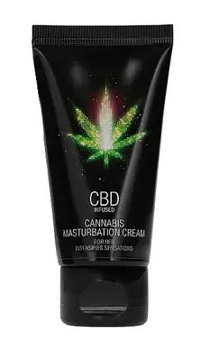 Стимулюючий крем для жінок Shots-CBD Cannabis Masturbation Cream For Her, 50 ml  PHA137 фото - купити в секс-шопі Чорний Кролик