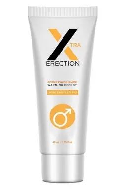 Крем для стимулювання пеніса XTRA ERECTION warming gel for man, 40 ml  3045 фото - купити в секс-шопі Чорний Кролик