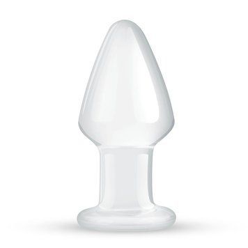 Скляна анальна пробка Gildo Glass Buttplug No. 25 SO4416 фото - купити в секс-шопі Чорний Кролик