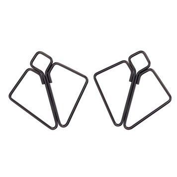 Затискачі для сосків LOCKINK Minimalism Nipple Clamps, сріблясті SX0851 фото - купити в секс-шопі Чорний Кролик