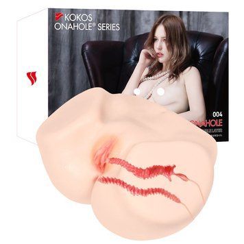 Мастурбатор Kokos 004 Vailla ONAHOLE Real Vagina SX3235 фото - купити в секс-шопі Чорний Кролик