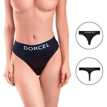 Трусики з кишенею для вібратора Dorcel PANTY LOVER L SO6268 фото - купити в секс-шопі Чорний Кролик